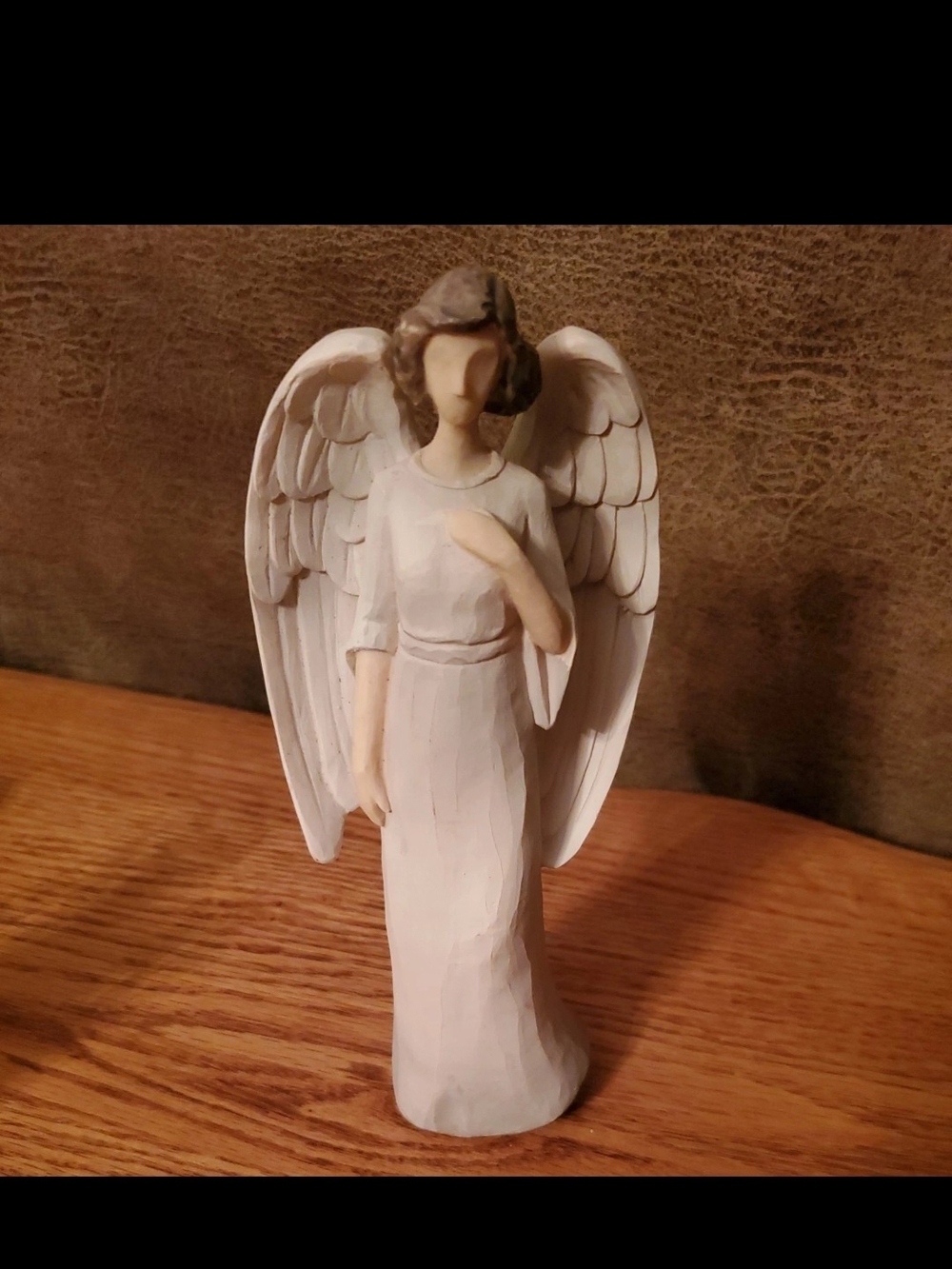 Guardian Angel Figurine  Star by Seagull Studios - About 8" Tall (2005)